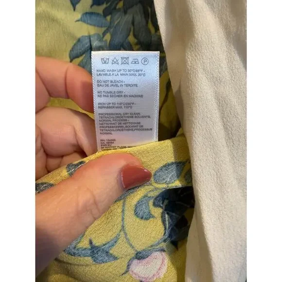 Anthropologie Floral Kimono Wrap – One Size - Picture 5 of 5